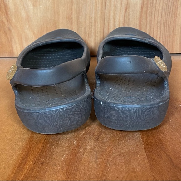 Womens 6 Crocs Kadee Flats Brown TSS0681 - Picture 4 of 8